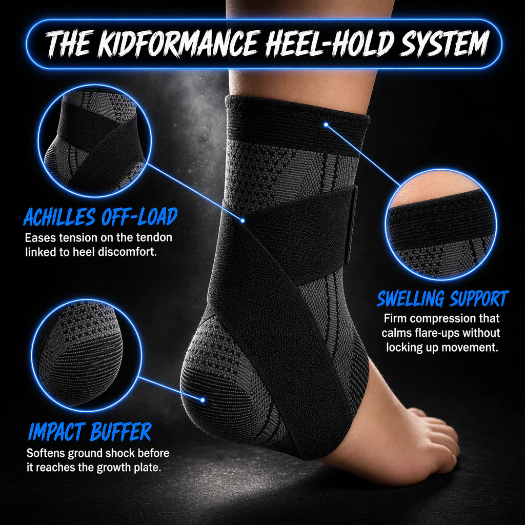 KidFormance heel-hold compression system